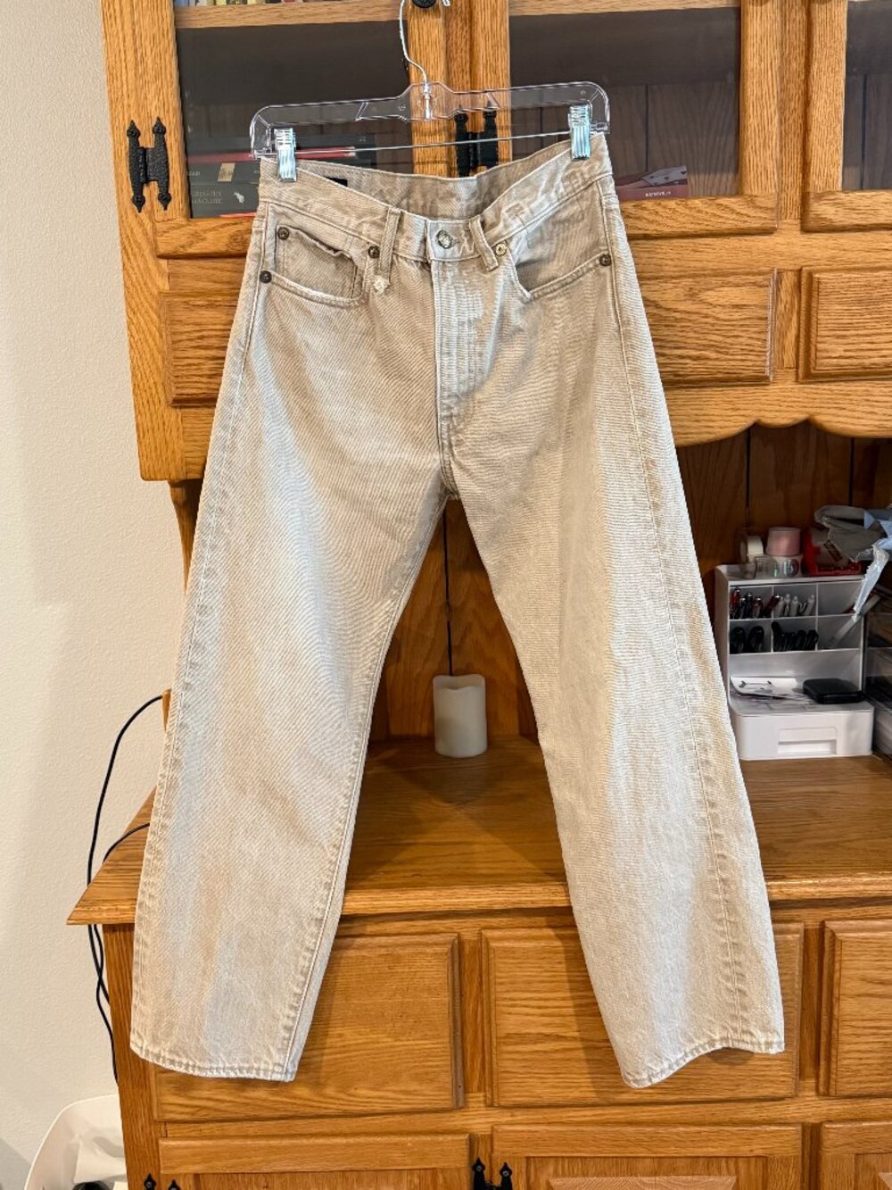 R13 BF Jean in Harlyn Khaki